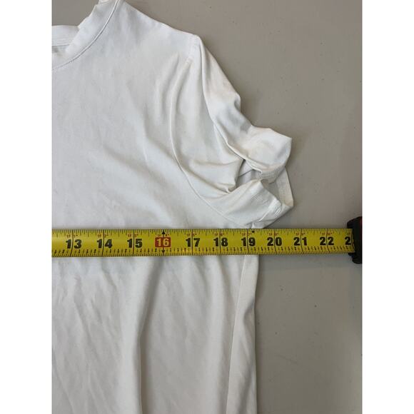 Beyond Yoga Featherweight On The Down Low Tee L Workout Ballet Athletic Gym Y2K - Picture 11 of 12